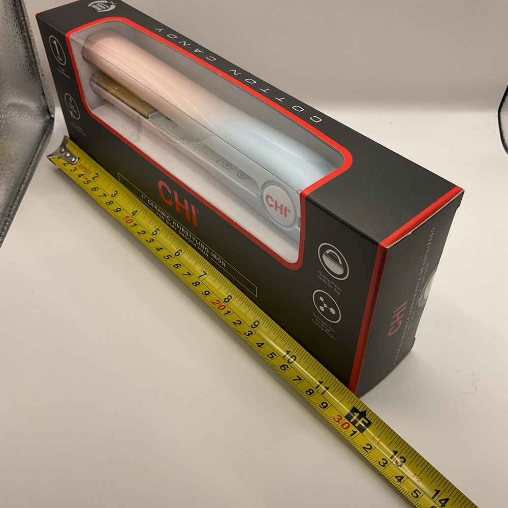Chi NWT Cotton Candy 1" Ceramic Hairstyling Iron, Straighten, Curl, Flip, Style - Picture 5 of 6